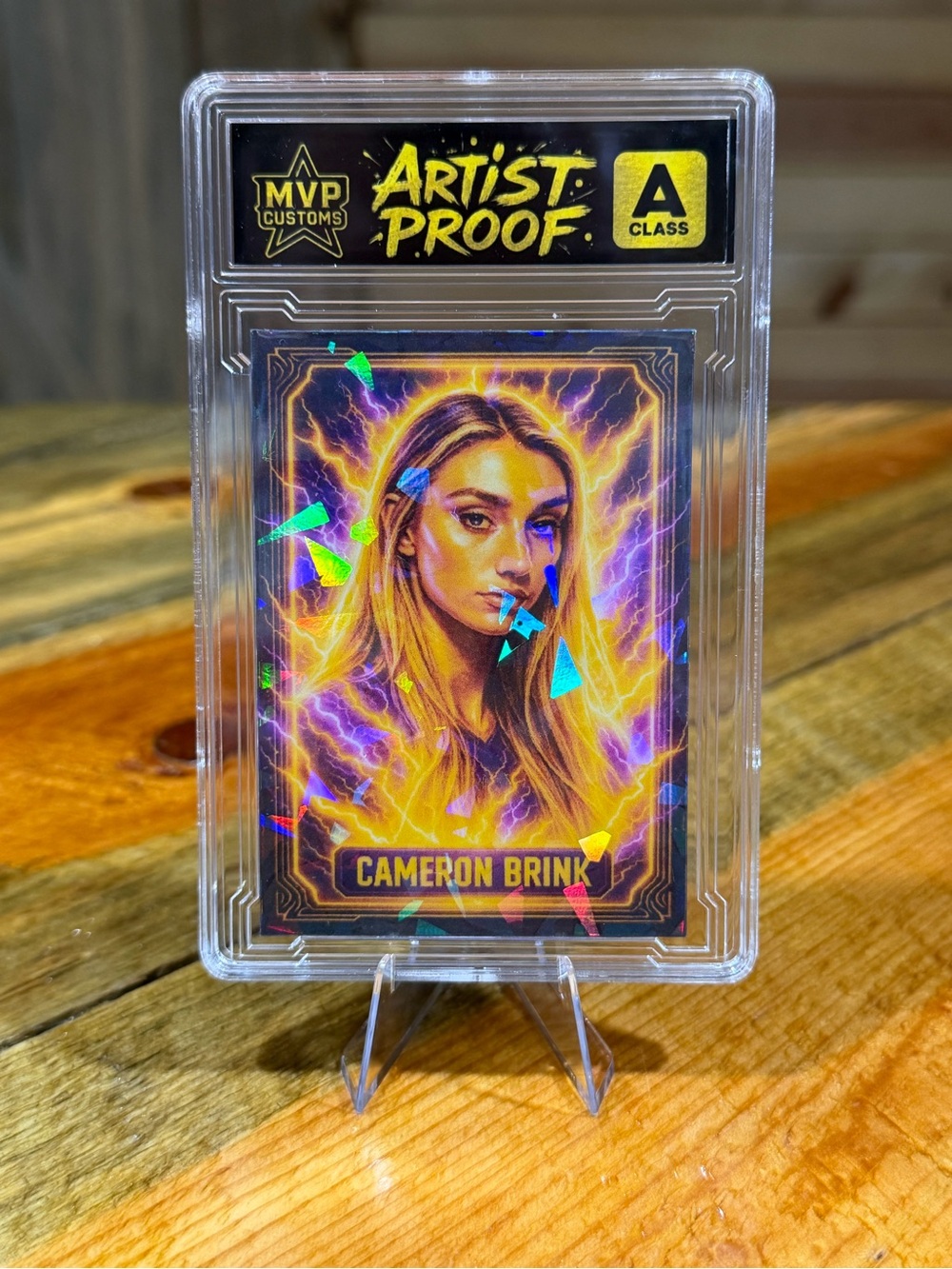 Cameron Brink Los Angeles Sparks Custom Basketball Slab